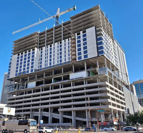High-rise building under construction (representative image)